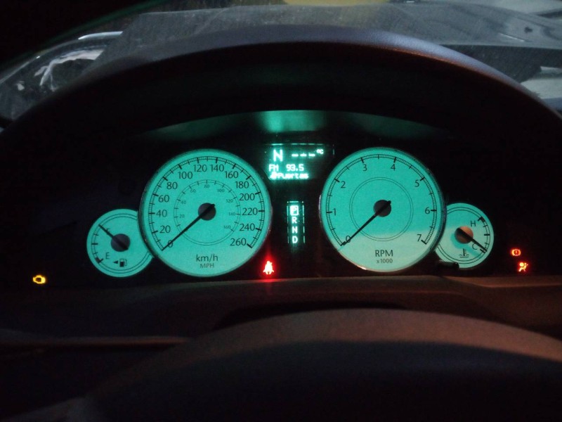 Recambio de cuadro instrumentos para chrysler 300 c touring 3.0 crd referencia OEM IAM P05172061AG A2C53253568 E3-B6-34-1