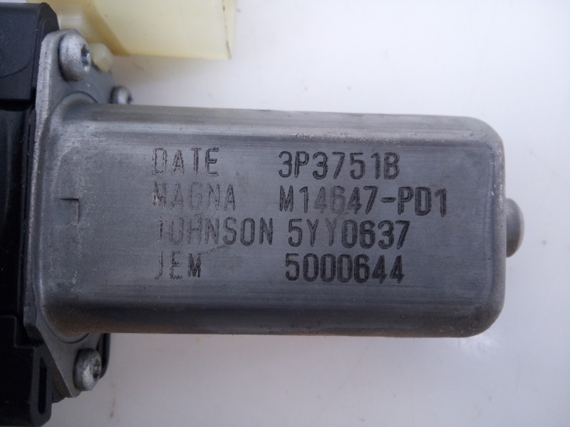 Recambio de elevalunas trasero derecho para bmw serie 3 lim. (f30) 320d xdrive referencia OEM IAM 5000644 5YY0637 E1-A3-40-2