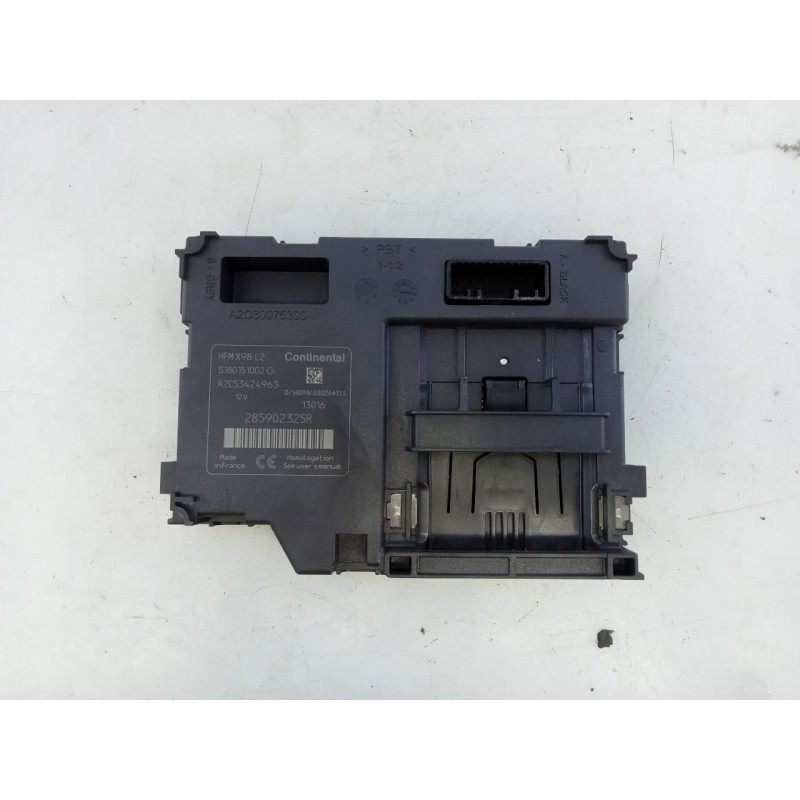 Recambio de modulo electronico para renault clio iv dynamique referencia OEM IAM 285902325R S180151002G E2-A1-38-7