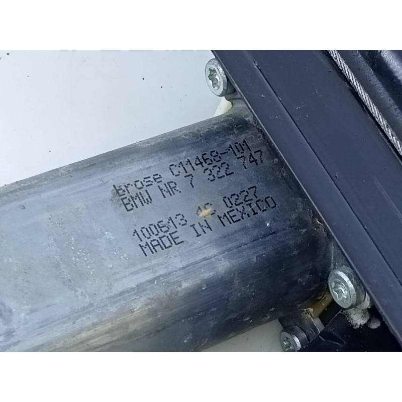 Recambio de elevalunas trasero izquierdo para bmw x3 (f25) sdrive 18d referencia OEM IAM   E1-A3-52-1