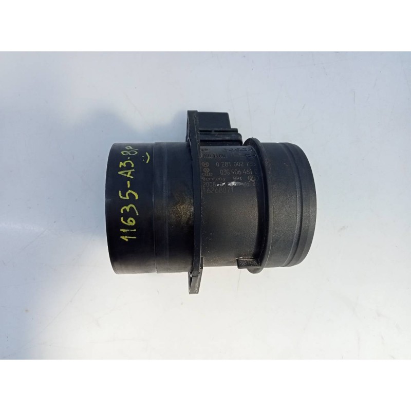Recambio de caudalimetro para audi a3 sportback (8p) 2.0 tdi ambiente (dpf) referencia OEM IAM 03G906461C 0281002735 E2-A1-44-1