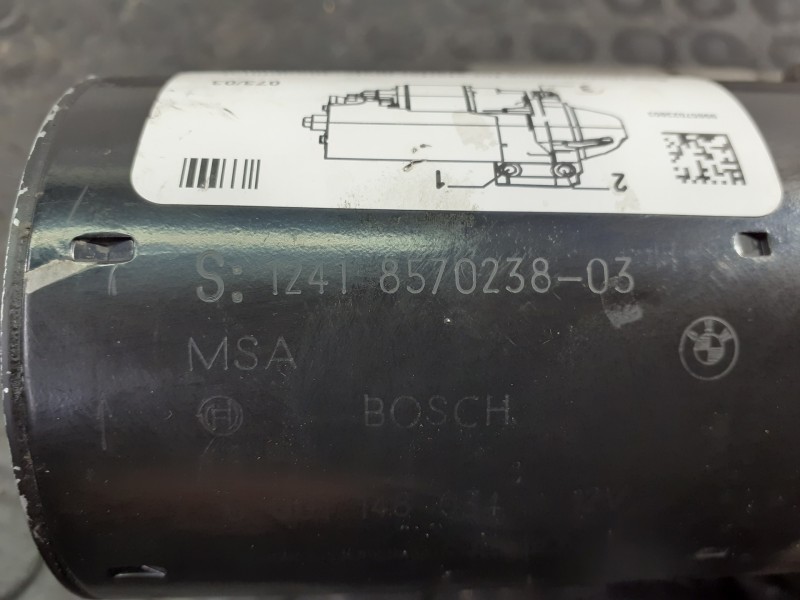 Recambio de motor arranque para bmw x3 (f25) sdrive 18d referencia OEM IAM 857023803 0001148034 P3-A10-4-2