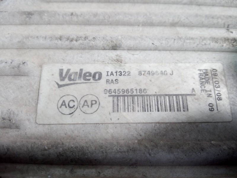 Recambio de intercooler para citroën berlingo cuadro sx referencia OEM IAM 9645965180  P2-A11-13