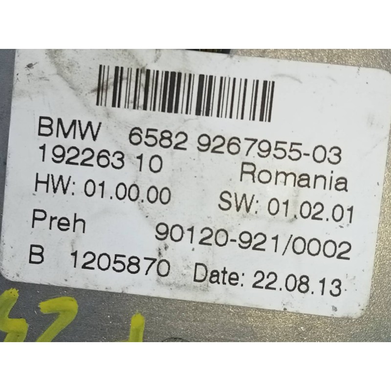 Recambio de sistema navegacion gps para bmw x3 (f25) sdrive 18d referencia OEM IAM 9323785 929430902 E3-A2-29-2