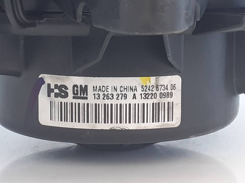 Recambio de ventilador calefaccion para opel insignia berlina excellence referencia OEM IAM 13263279A  E3-A5-4-1