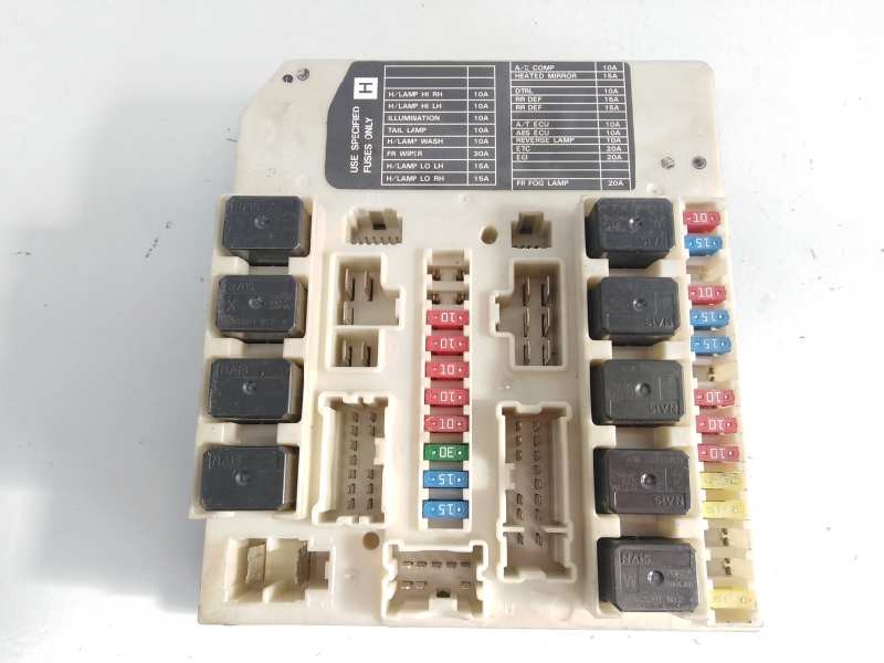 Recambio de caja reles / fusibles para nissan navara pick-up (d40m) doble cab se 4x4 referencia OEM IAM 284B7EB31C  E3-B4-22-3
