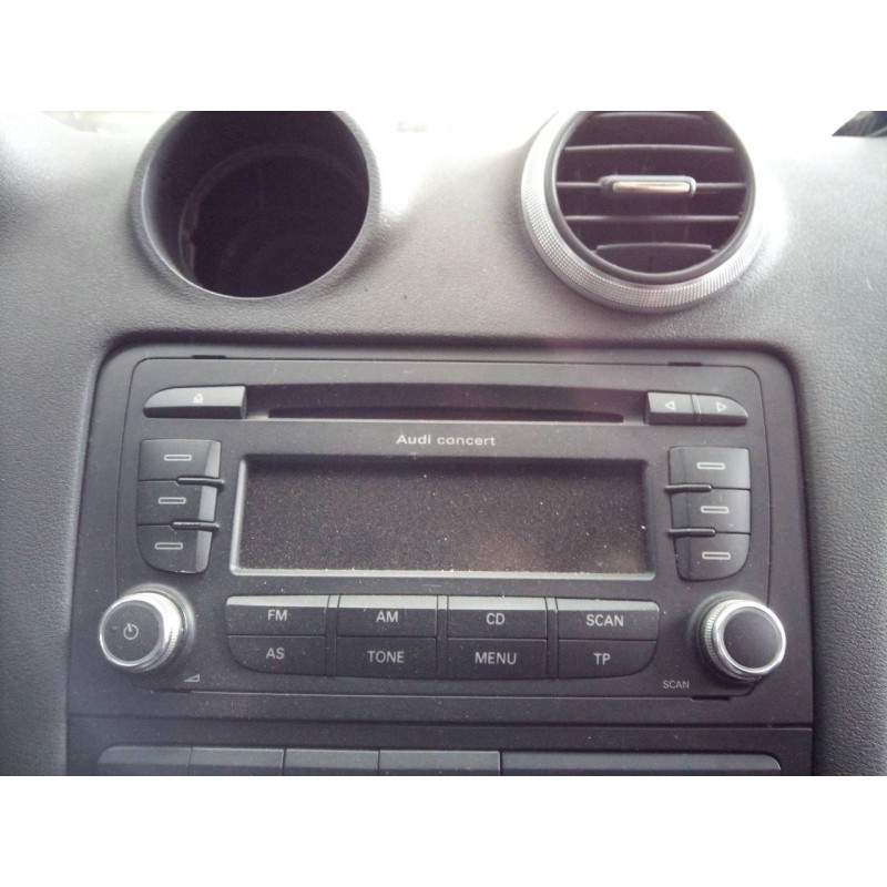 Recambio de sistema audio / radio cd para audi a3 sportback (8p) 2.0 tdi ambiente (dpf) referencia OEM IAM   