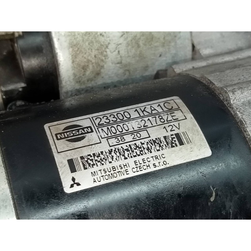 Recambio de motor arranque para nissan juke (f15) acenta referencia OEM IAM 233001KA1C  P3-B8-2-3