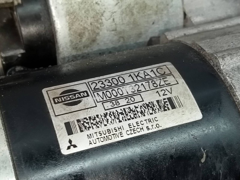 Recambio de motor arranque para nissan juke (f15) acenta referencia OEM IAM 233001KA1C  P3-B8-2-3