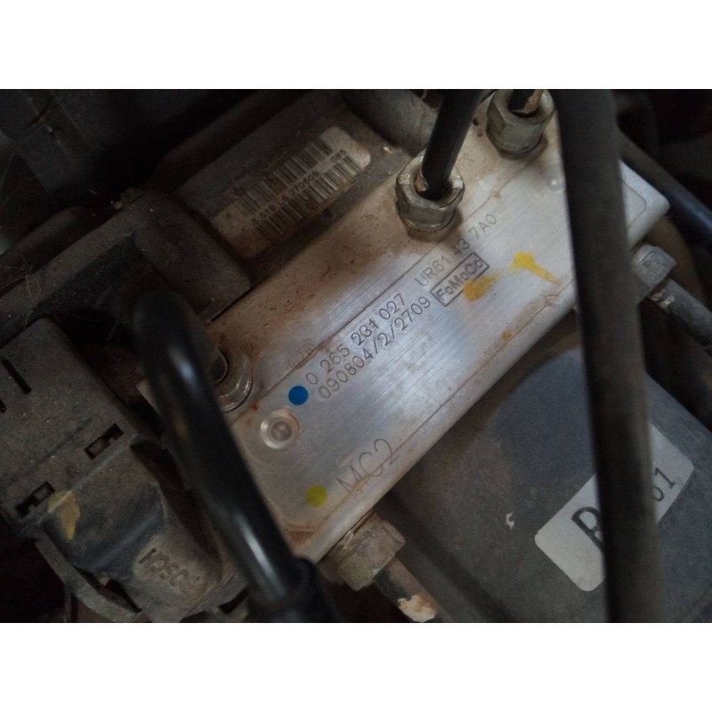 Recambio de abs para ford ranger (et) cabina doble xlt limited 4x4 referencia OEM IAM 0265231027 UR61437A0 