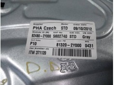 Recambio de elevalunas delantero derecho para hyundai ix35 style 2wd referencia OEM IAM 813202Y000  P2-B3-8 2