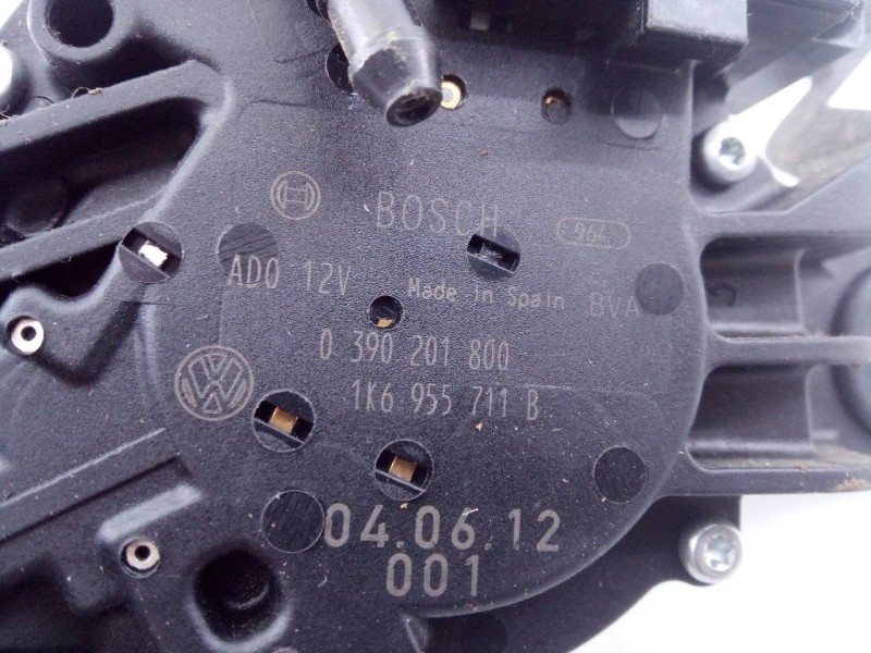 Recambio de motor limpia trasero para volkswagen golf v berlina (1k1) highline referencia OEM IAM 1K6955711B  E1-B6-47-1