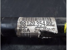 Recambio de transmision delantera derecha para citroën c-elysée exclusive referencia OEM IAM 9812035480  P1-B6-34 2