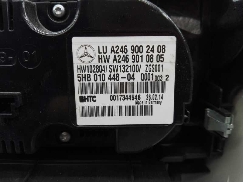 Recambio de mando climatizador para mercedes-benz clase a (w176) a 180 cdi blueefficiency (176.012) referencia OEM IAM LUA246900