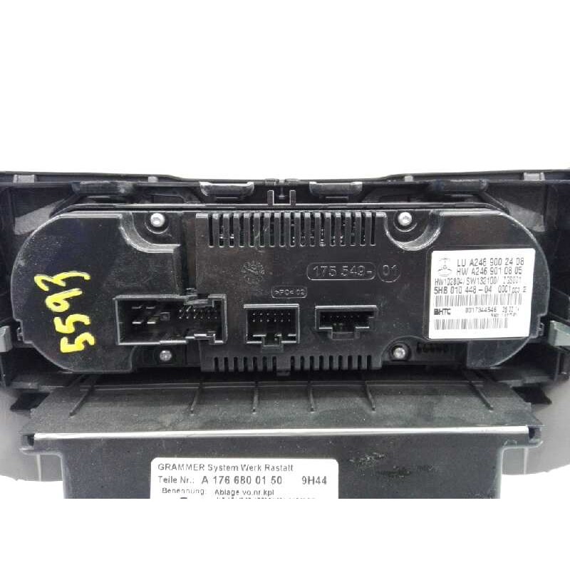 Recambio de mando climatizador para mercedes-benz clase a (w176) a 180 cdi blueefficiency (176.012) referencia OEM IAM LUA246900