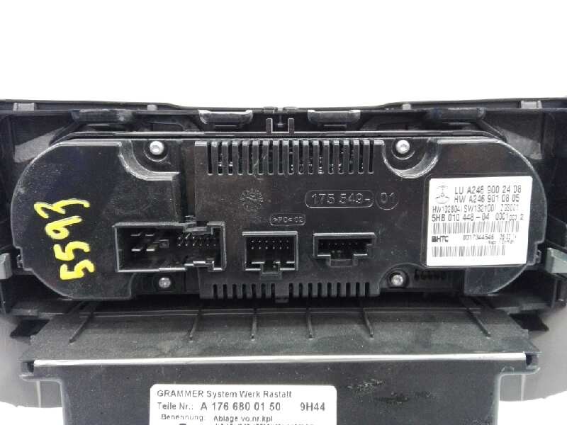 Recambio de mando climatizador para mercedes-benz clase a (w176) a 180 cdi blueefficiency (176.012) referencia OEM IAM LUA246900
