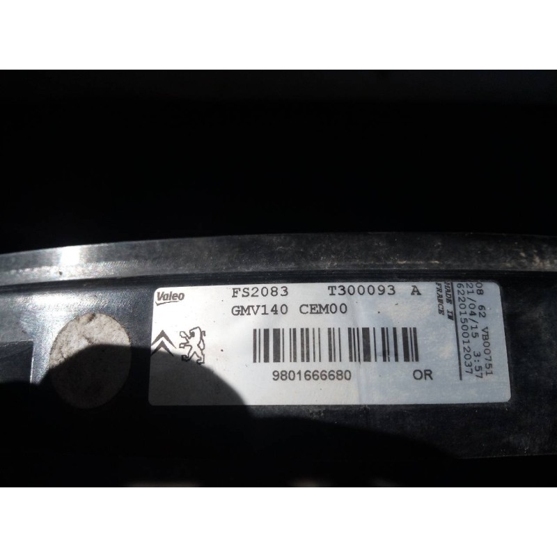 Recambio de electroventilador para citroën c3 picasso exclusive referencia OEM IAM GMV140CEM00 FS2083 P2-A7-3