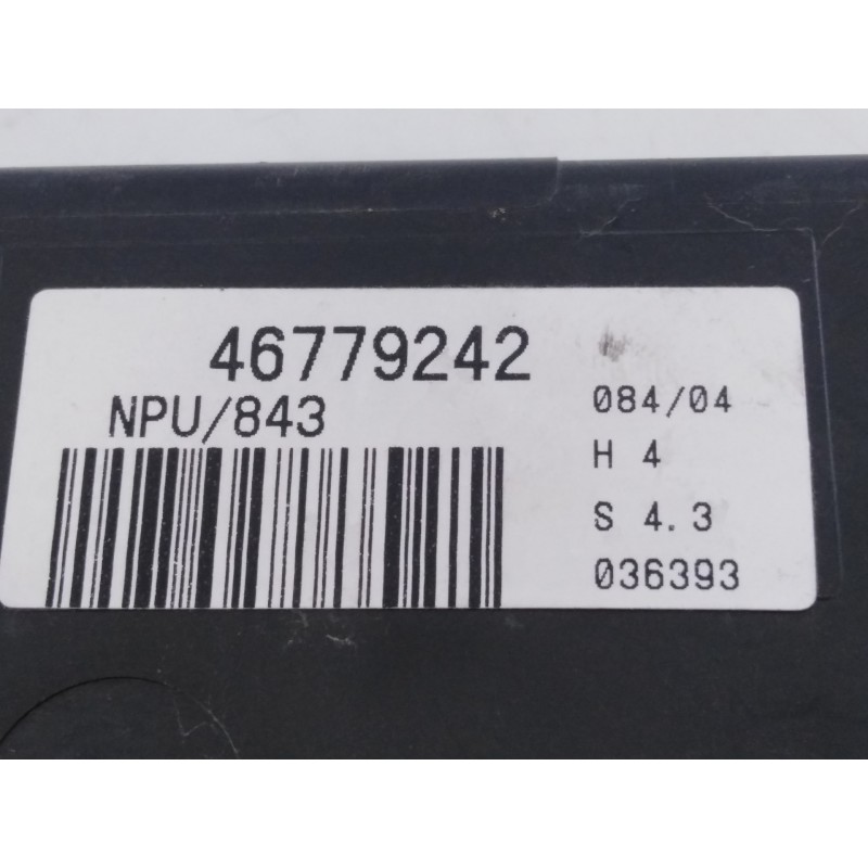 Recambio de centralita cierre para lancia ypsilon (101) 1.3 multijet 16v referencia OEM IAM 46779242  E3-B5-20-2
