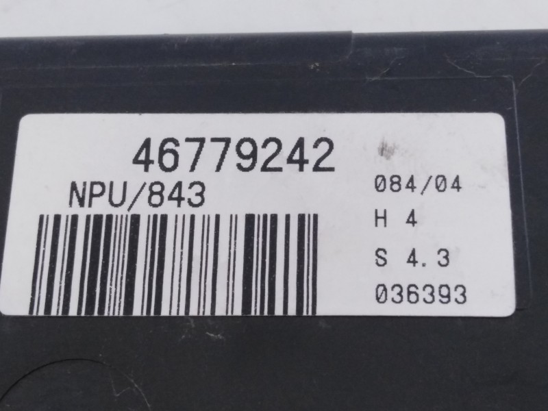 Recambio de centralita cierre para lancia ypsilon (101) 1.3 multijet 16v referencia OEM IAM 46779242  E3-B5-20-2