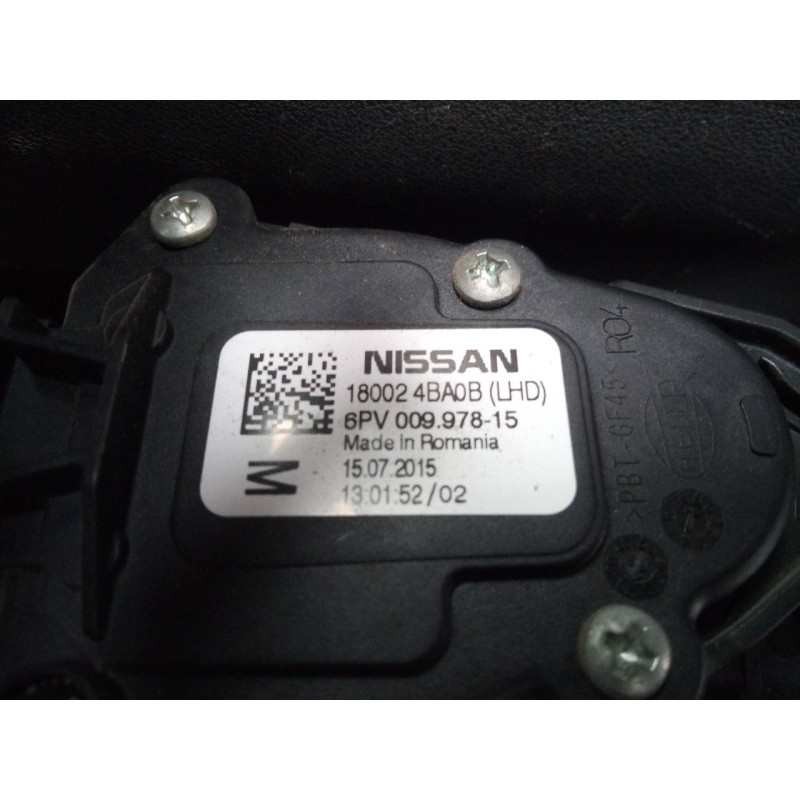 Recambio de pedal acelerador para nissan x-trail (t32) acenta referencia OEM IAM 180024BA0B 6PV00997815 