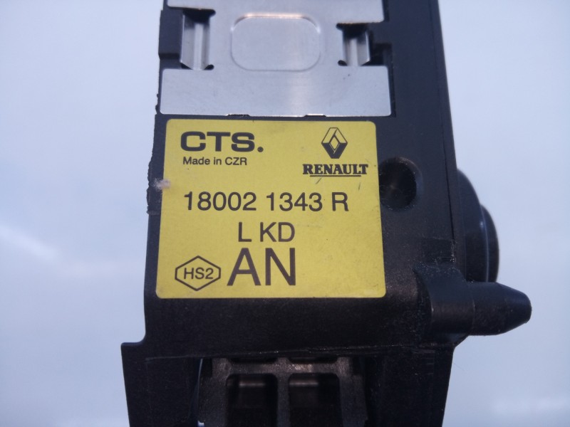 Recambio de pedal acelerador para dacia lodgy stepway referencia OEM IAM 180021343R  E2-A1-13-5