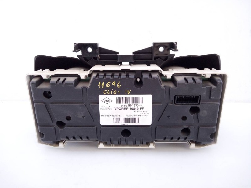 Recambio de cuadro instrumentos para renault clio iv dynamique referencia OEM IAM 248109917R  E2-A1-18-2