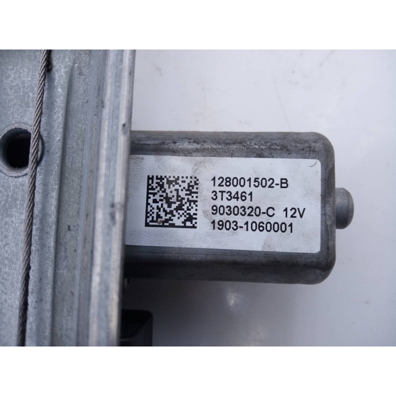 Recambio de elevalunas delantero izquierdo para renault clio iv dynamique referencia OEM IAM 128001502B 3T3461 E1-A1-32-1