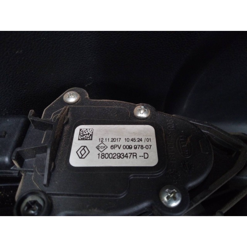 Recambio de pedal acelerador para renault clio iv dynamique referencia OEM IAM 180029347R 6PV00997807 