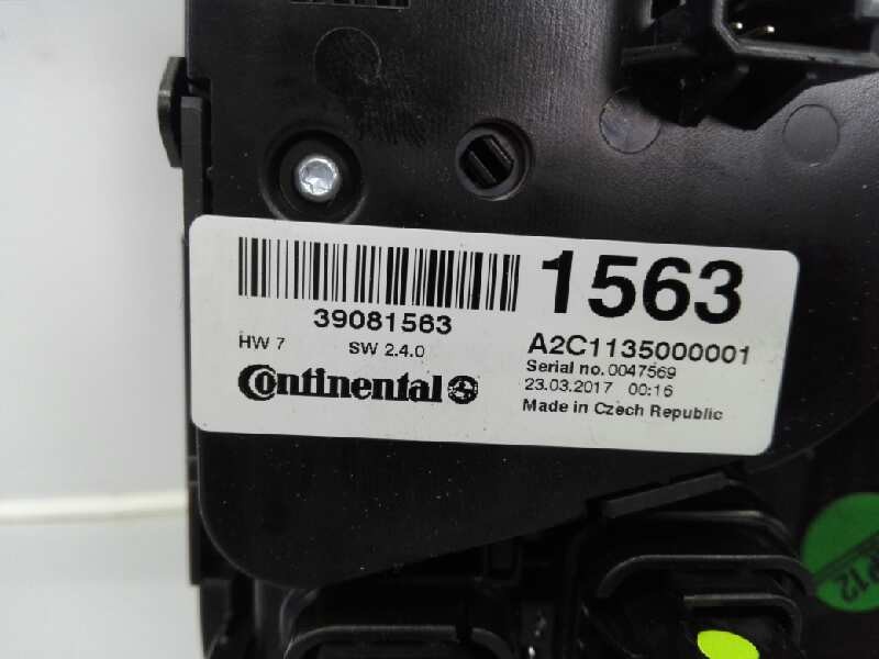 Recambio de mando climatizador para opel mokka x selective referencia OEM IAM A2C1135000001 0047569 E3-A5-20-2