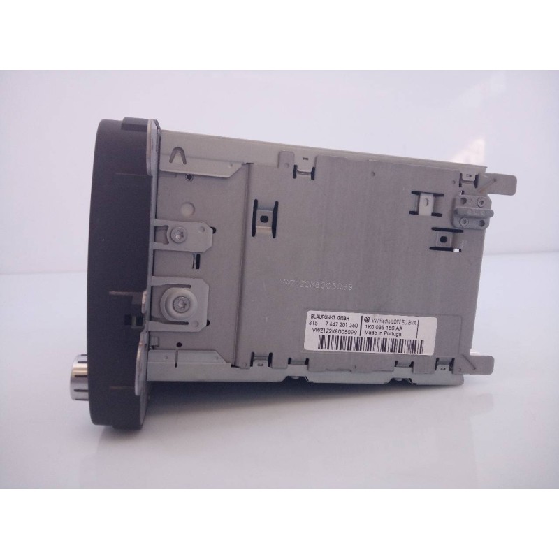 Recambio de sistema audio / radio cd para volkswagen touran (1t2) edition referencia OEM IAM 1K0035186AA 7647201360 E3-A4-3-4