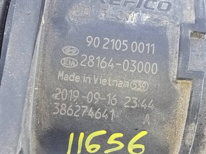 Recambio de caudalimetro para kia niro drive referencia OEM IAM 2816403000 9021050011 E3-A3-23-1