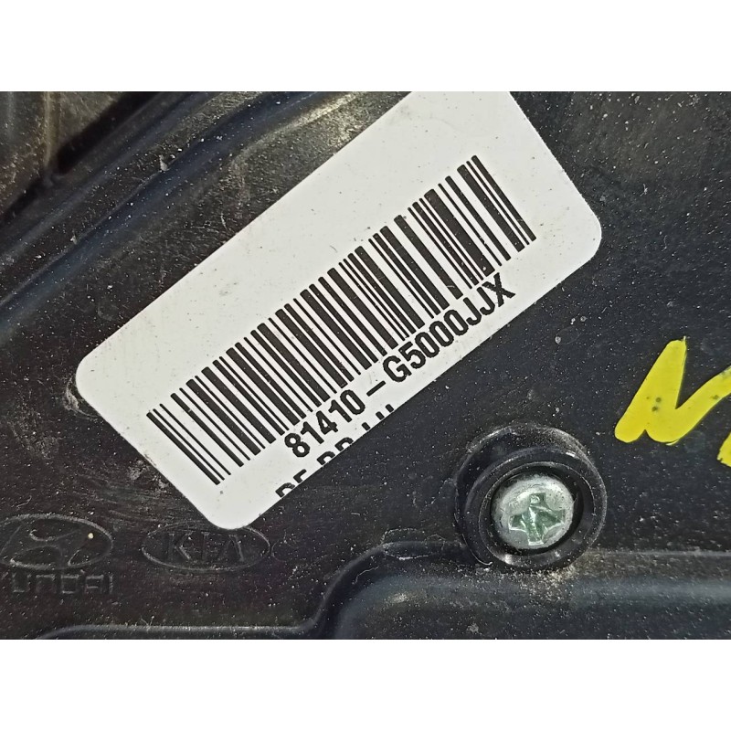 Recambio de cerradura puerta trasera izquierda para kia niro drive referencia OEM IAM 81410G5000JJX  E2-B5-55-1