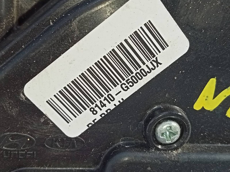 Recambio de cerradura puerta trasera izquierda para kia niro drive referencia OEM IAM 81410G5000JJX  E2-B5-55-1