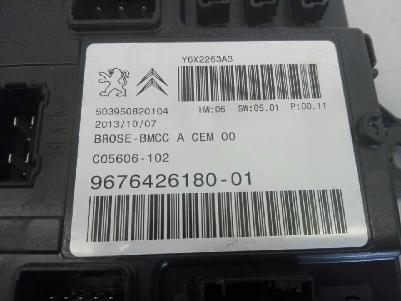 Recambio de modulo electronico para citroën c4 picasso seduction referencia OEM IAM 967642618001 503950820104 E3-B2-29-3
