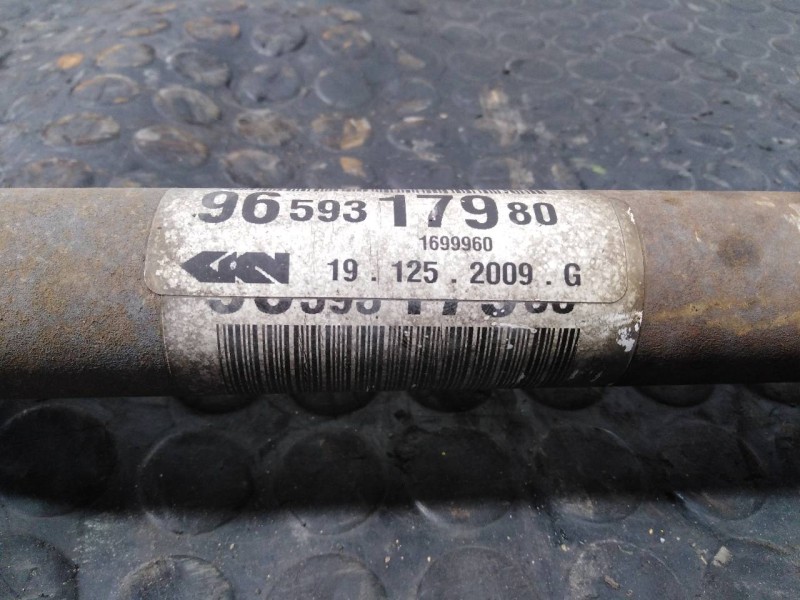 Recambio de transmision delantera derecha para peugeot 207 confort referencia OEM IAM 9659317980 1699960 P1-A6-24