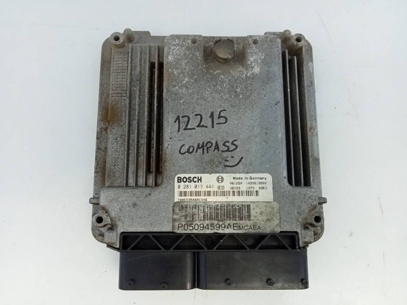 Recambio de centralita motor uce para jeep compass limited referencia OEM IAM P05094599AE 0281013444 E3-B6-22-2