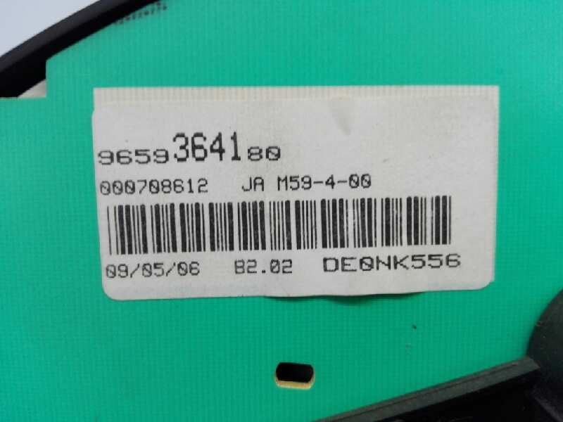 Recambio de cuadro instrumentos para peugeot partner (s2) combi pro referencia OEM IAM  DEONK556 E1-A4-31-1