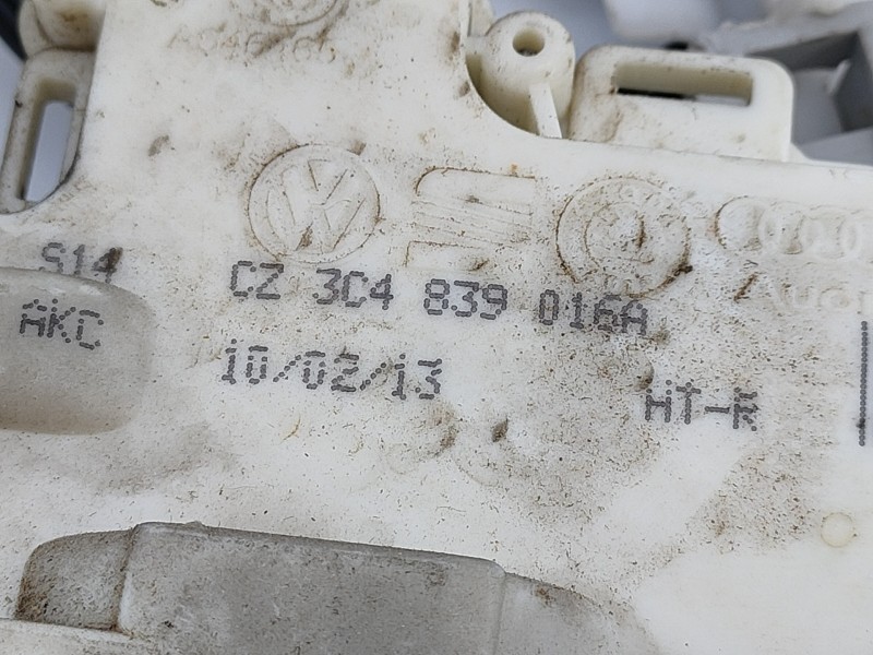 Recambio de cerradura puerta trasera derecha para volkswagen passat variant (365) advance bluemotion referencia OEM IAM 3C383901