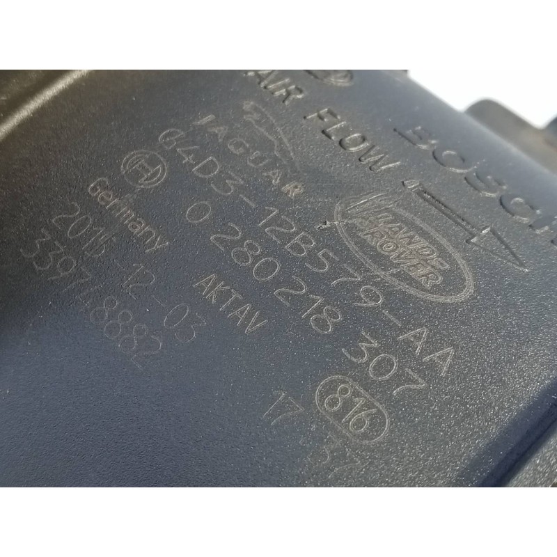 Recambio de caudalimetro para land rover evoque hse referencia OEM IAM G4D312B579AA 0280218307 E3-B3-18-1