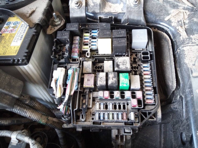 Recambio de caja reles / fusibles para mazda 3 sedán (bp) evolution-x referencia OEM IAM BCKB66765  