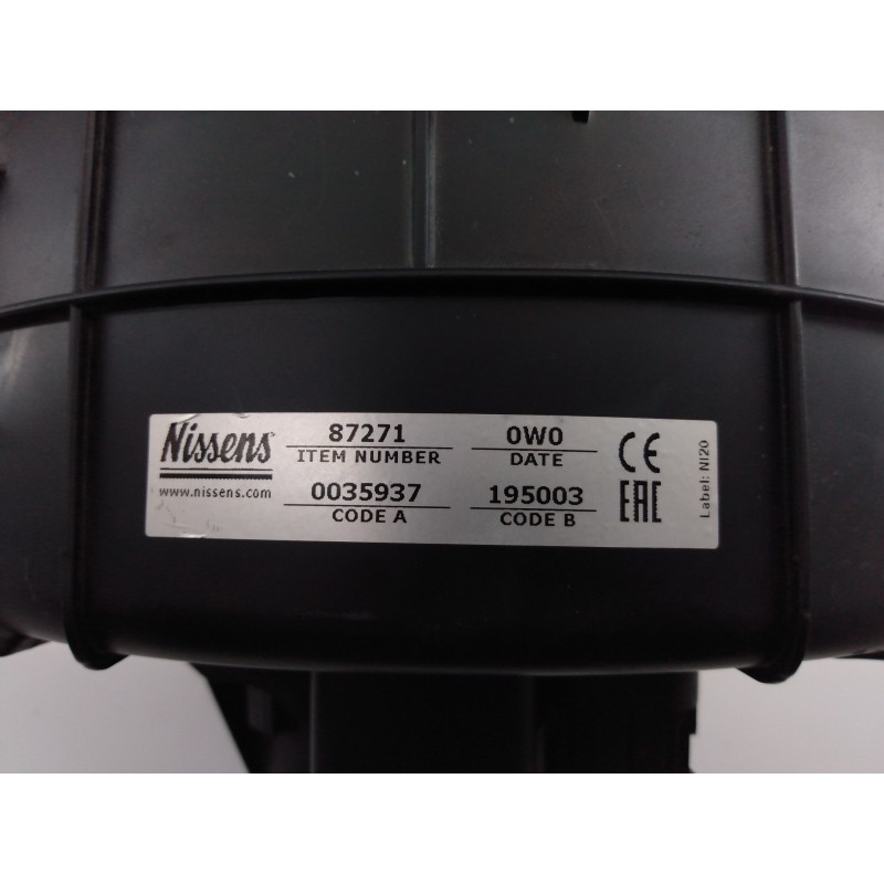 Recambio de ventilador calefaccion para volkswagen t5 transporter/furgoneta caja cerrada - techo medio elevado referencia OEM IA