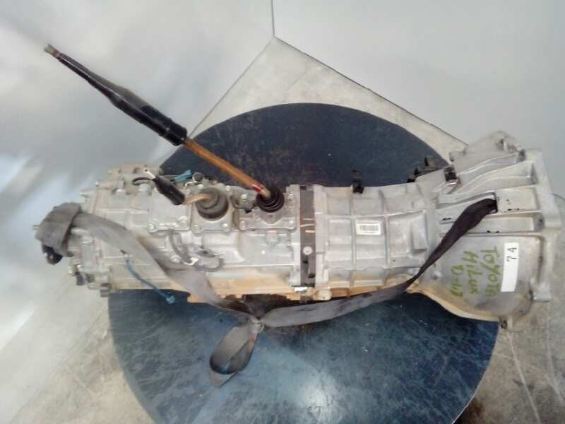 Recambio de caja cambios para toyota hilux (kun) 2.5 turbodiesel referencia OEM IAM 74RH908834  M1-A3-110