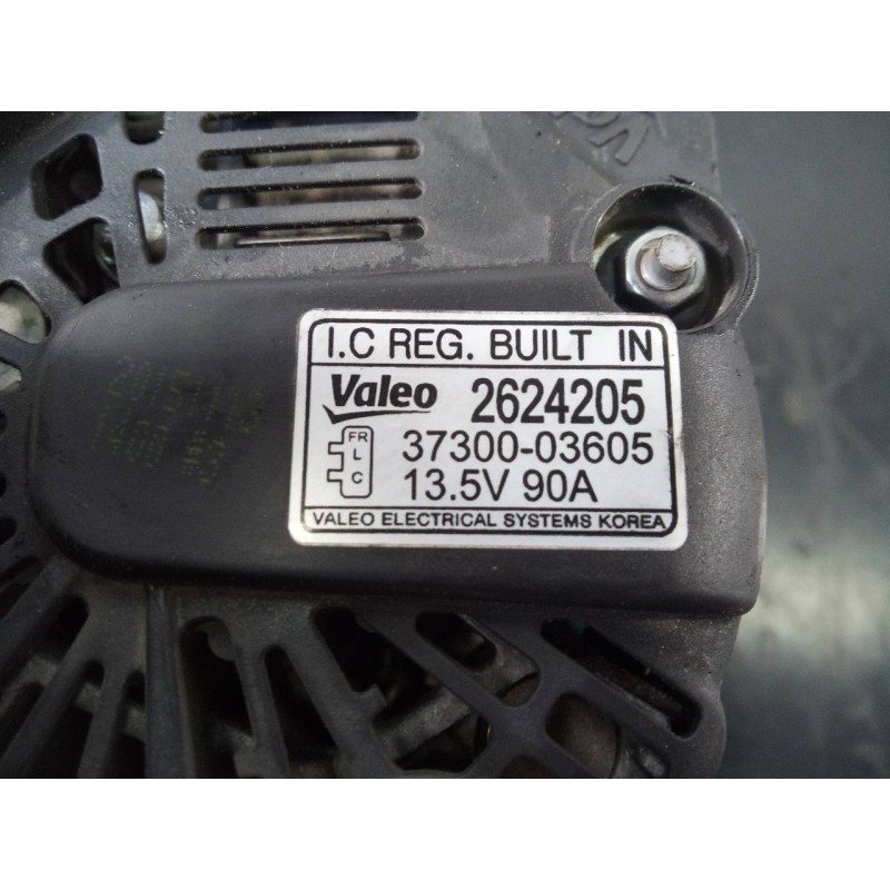 Recambio de alternador para kia rio concept referencia OEM IAM 2624205  P3-A4-2-2