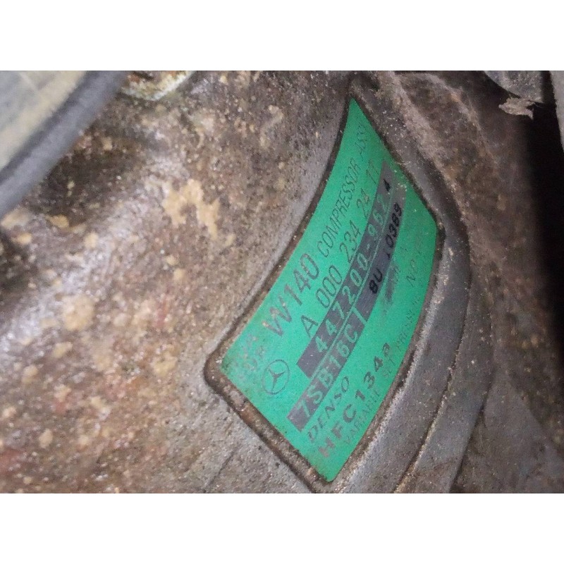 Recambio de compresor aire acondicionado para mercedes-benz clase m (w163) 430 (163.172) referencia OEM IAM A0002342411  