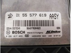 Recambio de centralita motor uce para opel insignia berlina cosmo referencia OEM IAM 0281017453 55577619 E3-A5-28-1 2