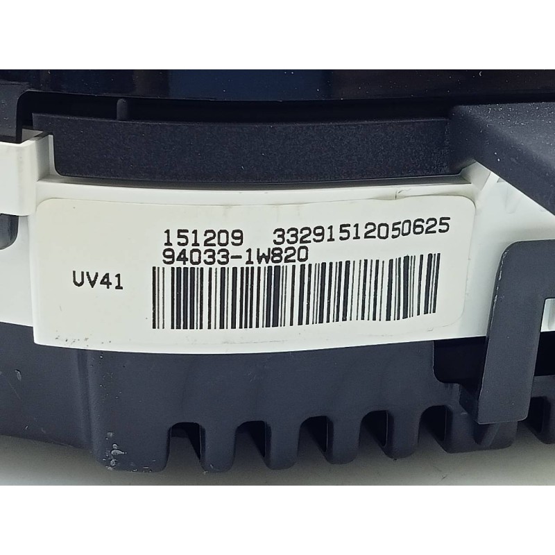 Recambio de cuadro instrumentos para kia rio concept referencia OEM IAM 940331W820  E3-A3-23-3