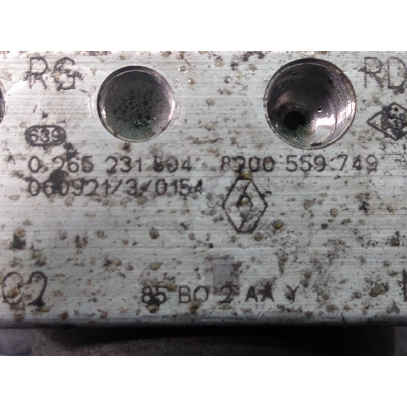 Recambio de abs para renault clio iii authentique referencia OEM IAM 0265231804 8200559749 P3-A8-5-4