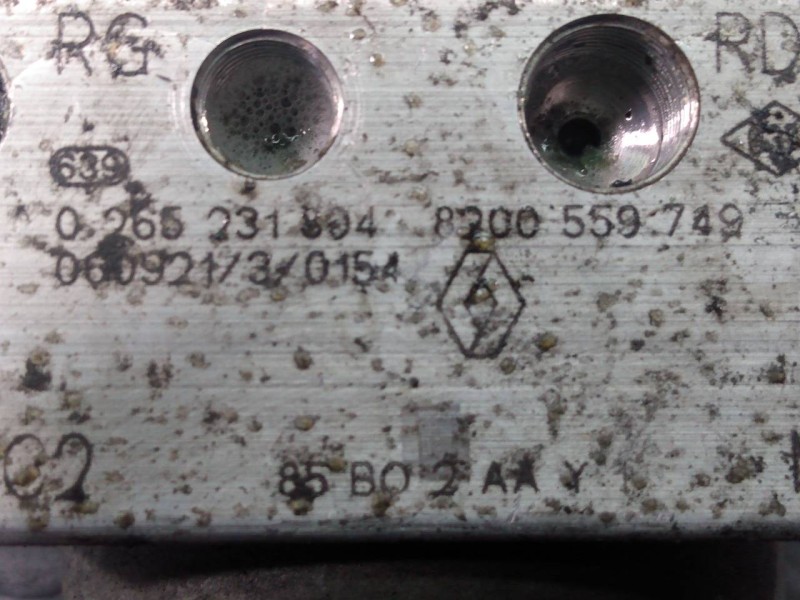 Recambio de abs para renault clio iii authentique referencia OEM IAM 0265231804 8200559749 P3-A8-5-4