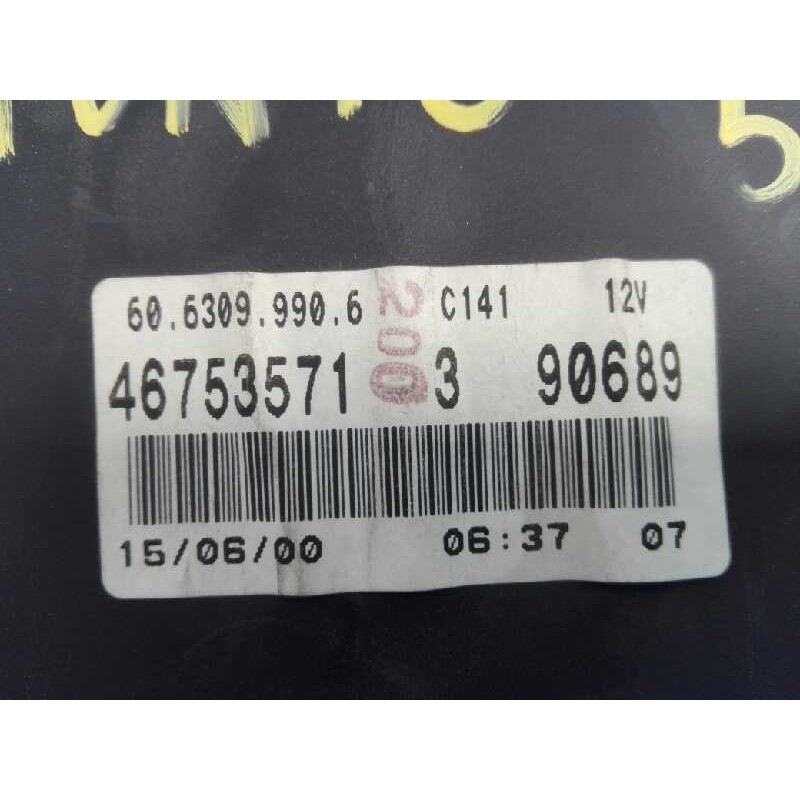 Recambio de cuadro instrumentos para fiat punto berlina (188) 1.2 8v referencia OEM IAM 46753571390689  E2-B2-4-2