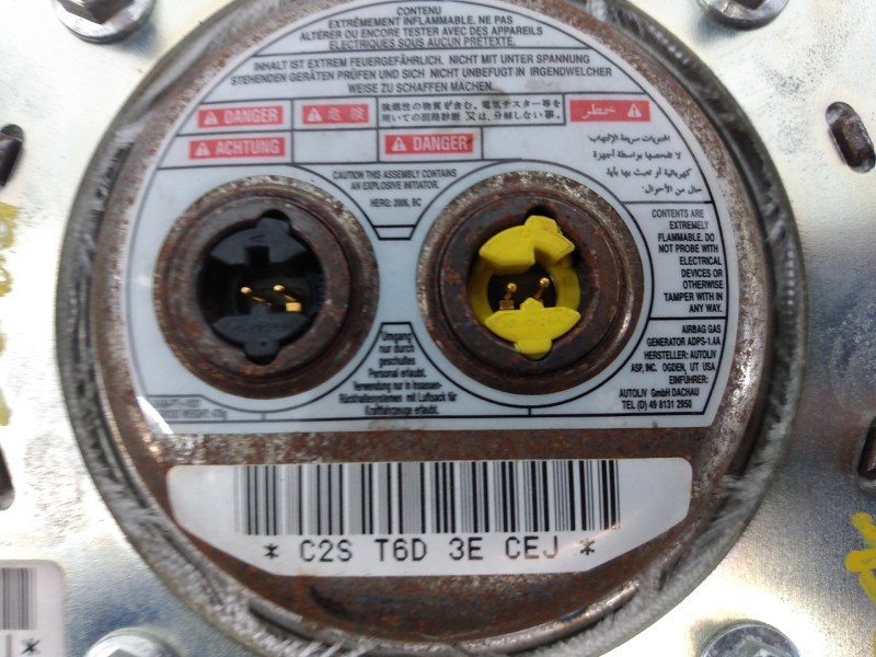 Recambio de airbag delantero izquierdo para dodge caliber se referencia OEM IAM P0XS26XDHAE  E1-B5-19-1